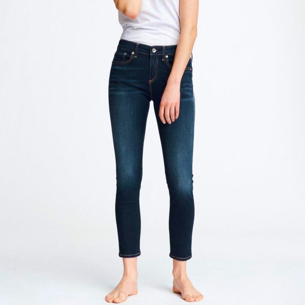Rag & Bone High Rise Skinny Jeans